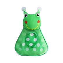 Bebek Duş Oyuncakları Depolama Organizatörü Çocuk Oyuncak Depolama Mesh Seti Banyo İçin Kurbağa Çok Renkli Çok Renkli