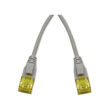 Beek Cat.6a İnce Tip Patch Kablo, U/utp, 1 Metre, Awg 28, Gri Renk, Lszh&lt Br&gt Beek Cat.6a Slim Patch Cable, U/utp, 1 Meter, Awg 28, Gray Color, L