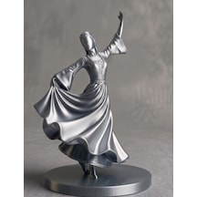 15 Cm Özel Hediyelik Kafkas Adige Çerkes 3d Dekoratif Figür Biblo