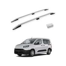 Turtle Toyota Proace City 2019-2025 / Kısa Şasi Tavan Çıtası Crown Gri