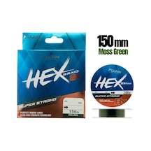 Fujin Hex 8x 150mt. Moss Green Pe Line 0,04