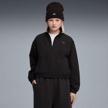 Puma Her Relaxed Kadın Siyah Sweatshirt 688153 Siyah