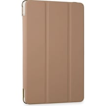 Mey İthalat Samsung Galaxy Uyumlu  X610 Tab S9 Fe Plus 12.4 Kılıf Tablet Smart Kılıf - Rose Gold Tablet Kılıfı