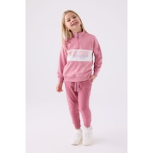 Rolypoly Kız Çocuk Pembe Eşofman Takımı Rp3485-c-v1 Pembe