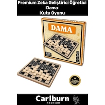 Premium Eğitici Zeka Geliştirici Öğretici Eğlence Aile Parti Yılbaşı Etkinlik Dama Kutu Oyunu