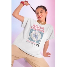 Sevbano Killua Zoldyck Zoldyck Family Baskılı Unisex Oversize Hunter X Hu Beyaz