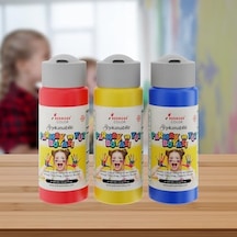 Kırmızı-mavi-sarı Parmak Boyası 3'lü Set 3x60ml