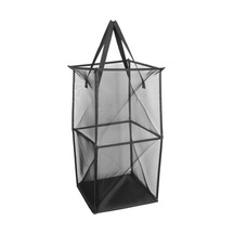 Suntek Magideal Çamaşır Sepeti Taşınabilir Siyah-33cmx33cmx66cm