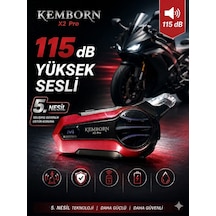 Motosiklet Kask Kulaklık 1 Adet 2 Kişilik İnterkom Seti