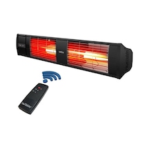 Hottable Supreme Plus 3000 W Su Geçirmez Uzaktan Kumandalı Isı Kademeli Infrared  Dış Ortam Isıtıcı