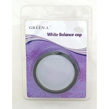 Green.l55 Mm Beyaz Ayar Kapağı, Beyaz Işık Dengeleyici Cap Çok Renkli