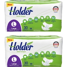 Holder Yetişkin Hasta Bezi Large Büyük Boy 30'Lu / 2 Adet