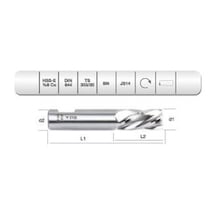 Evar Hsse Dın 844/bn Parmak Freze 30 Mm Kısa