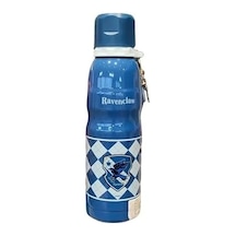 Potter Lisanslı Charmlı Termos, 600 Ml Kapasite, Mavi Açık Beyaz