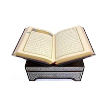 Gümüş Sandıklı Kanatlı Kur'An (Hafız Boy)