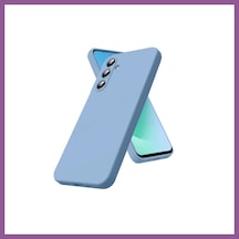 Bezos Samsung Galaxy S25 Fe Uyumlu First Silikon - Mavi Rengaren