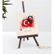Kişiye Özel Atatürk Temalı Şovaleli Doğal Taş-3