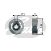 Gates T36424 Alternatör Gergi Rulmanı Honda Civic Vııı 1.4 05 Jazz 1.2 1.3 02 08 38942phm004