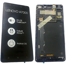 Lenovo A7000 Çıtalı Servis Ekranı Siyah