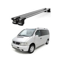 Trio-ı Mercedes-benz Vito 1997-2003 Uyumlu Kilitli Ara Atkı 135cm Port Bagaj Tavan Barı
