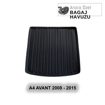 Audı A4 Avant B8 2008 - 2015 Araca Özel 3d Bagaj Havuzu