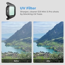 Djı Mini 5 Pro İçin Uv Filtresi - Lens Koruması Ve Uv Önizleme