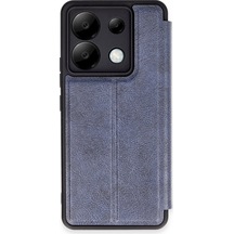 Xiaomi Redmi Note 13 Pro 5g Kılıf Flip Cover Lacivert