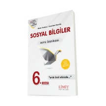 Limit Yayınları 6. Sınıf Sosyal Bilgiler Soru Bankası Klp