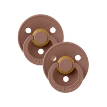 Bibs Colour 2'li Kauçuk Emzik No:1 Woodchuck 0-6 Ay Çok Renkli