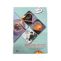 Yenilebilir Yanabilen Pasta Kağıdı Magic Fire 10 ' Lu