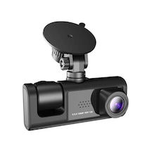 Çeşithane 3 Kanallı Full Hd Araç İçi Kayıt Cihazı - Üç Lensli Ön, İç Ve Arka Kamera, 24 Saat Park Mo