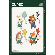 Minik Uçurtma Şenliği 19x25 Cm Ütüyle Uygulanan Baskı Zpz1169 - 928156687