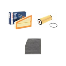 Bosch Filtre Bakım Seti Mercedes A Serisi W176 Amg A 45 2015-2018 381 Beygir Hava + Yağ F. + Polen Filtre Bosch