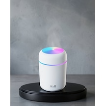 Mini Nemlendirici Usb İle Çalışan Led Işıklı Çift Püskürtme