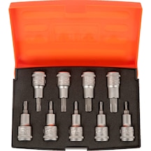 Bahco S9torx 1/2 Torx Lokma Seti 9 Parça