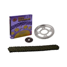 Honda Cbf 150 Uyumlu Ön-Arka Dişli Zincir Set 428H 128L 15-42T Sf