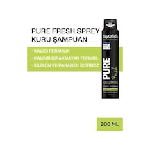 Syoss Pure Fresh Kuru Şampuan 200 ML