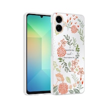 Galaxy A06 Kılıf Kamera Korumalı Desenli Zore Klip Kapak - Beautiful -