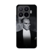 Xiaomi 17t Uyumlu Zarafet Ve Asalet: Atatürk Smokinli Baskılı Silikon Kılıf Renkli