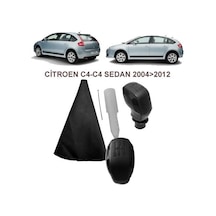 Vites Topuzu (Spor Siyah) & Vites Kol Körük Citroen C4 2004-2012