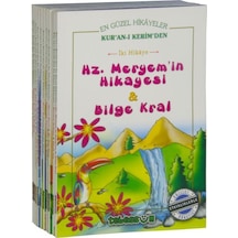 Kuranı Kerimden En Güzel Hikayeler Renkli, 10 Kitap Set / Sa...