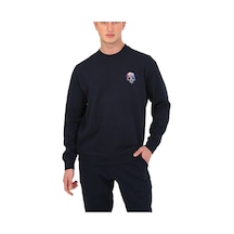 Esqudo Skull Erkek Sweatshirt ESWTP0001  Lacivert