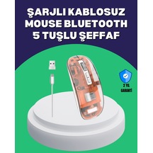 Sessiz Ve Ergonomik Kablosuz Fare - 30 Gün Kullanım, 2 Modlu Bağlantı -