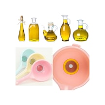 Sıvı Yağ Süzgeci - Huni Şeklinde Süzgeç - Pyrz-768242 Çok Renkli