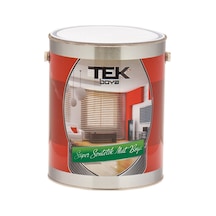 Tek Süper Lüks Sentetik Mat Yağlı Boya 2,5 Lt Siyah
