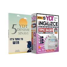2026 YKS YDT (Yabancı Dil Testi) İngilizce Tıpkı Basım 8li Paket ve Özgün 5 Deneme Sınavı 2li Set