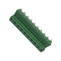 10 Pin 7.62mm Geçmeli 90c Takım Klemens