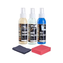 Kışlık 3'lü Oto Bakım Sprey Set Buğu Önleyici Buz Cözücü Yağmur Kaydırıcı 3x125ml