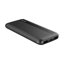 S-link Ip-g11n 10000mah Micro+usb+ Type-c Giriş+çıkış Siyah Taşınabilir Pil Şarj Cihazı Powerbank