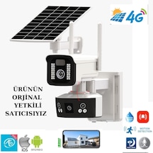 Okam 3920 4g 6mp Dual Lens Güneş Panelli Solar Sirenli Güvenlik K